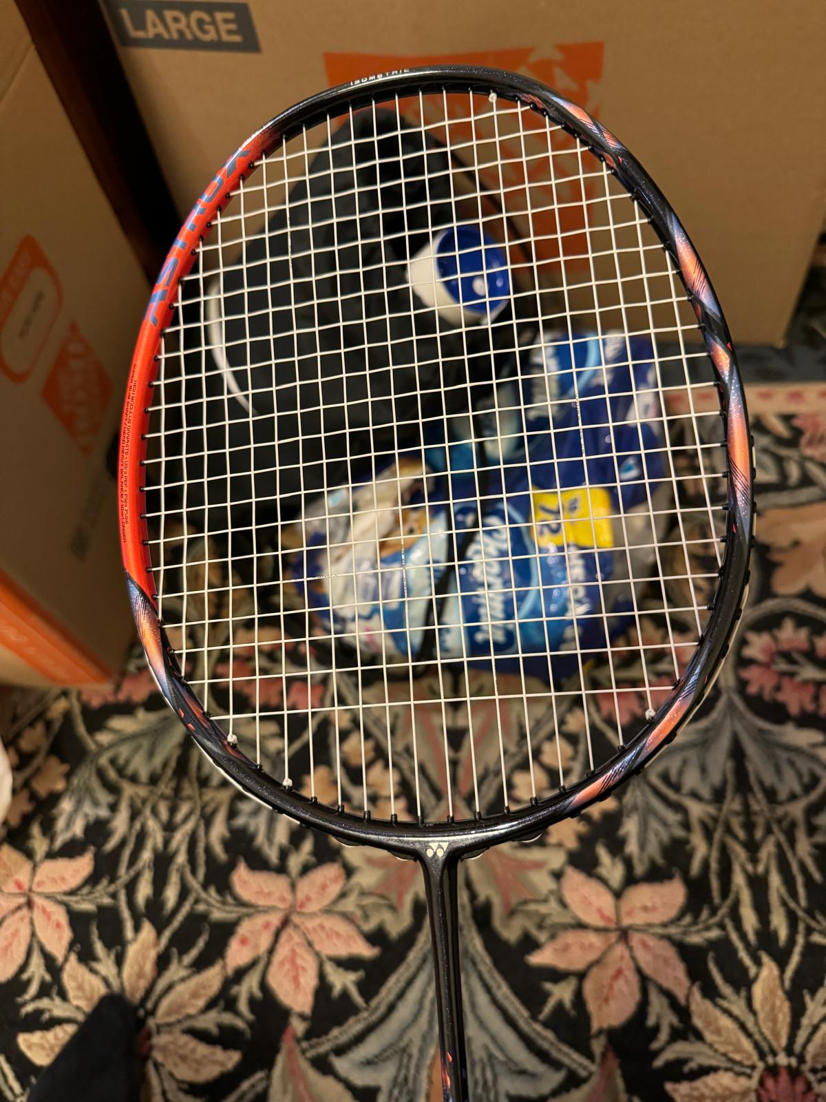 My current badminton racket
